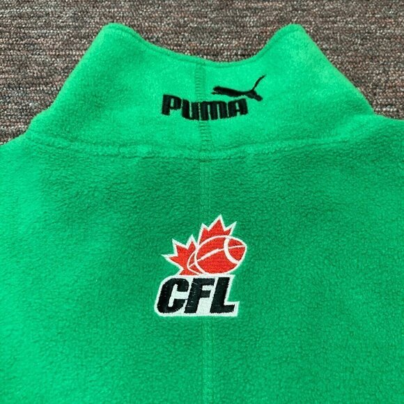 VTG Rare 2003 Puma 91st Grey Cup Football Fleece Sweater Jacket Mens Medium - Picture 6 of 9